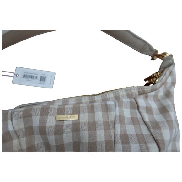 Hammitt Morgan Dandelion Gingham Shoulder Bag - Picture 6 of 11